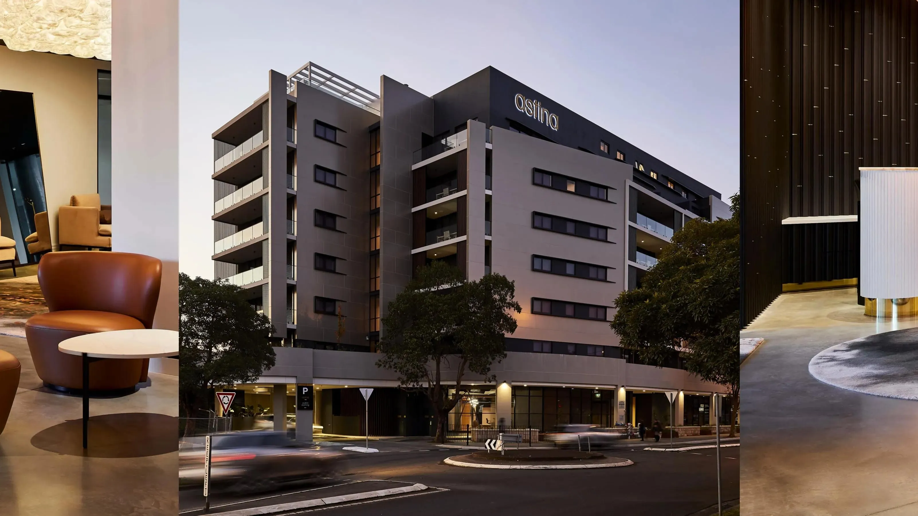 Astina Suites website by Q Agency