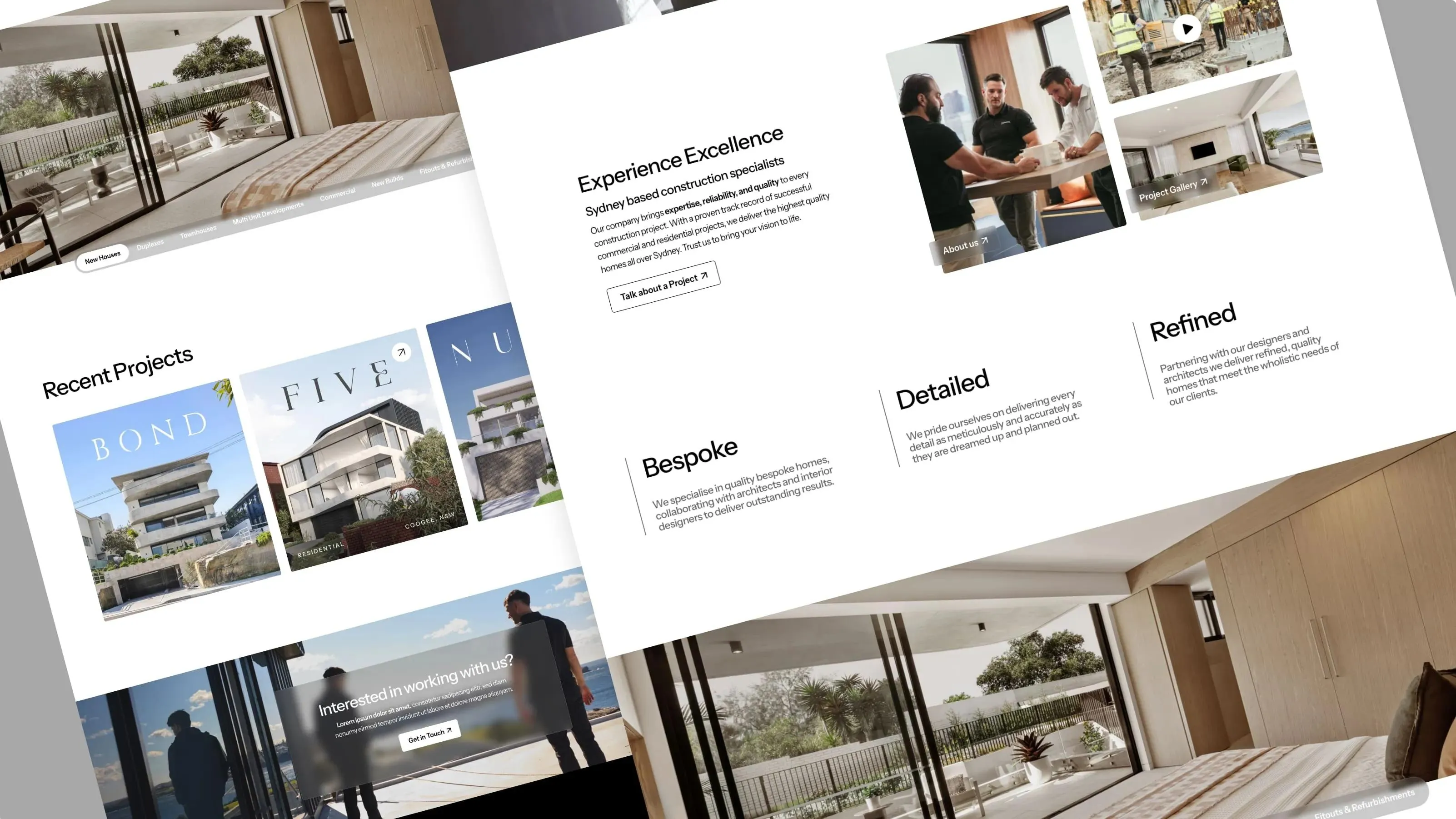 Alpha Build website by Q Agency