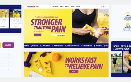 Perskindol paid ads results by Q Agency