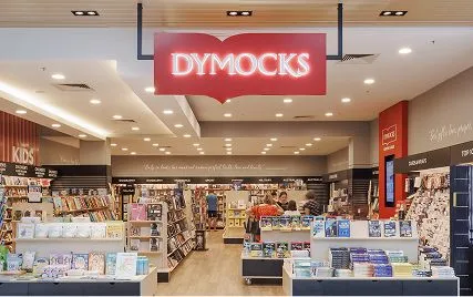 Dymocks website by Q Agency