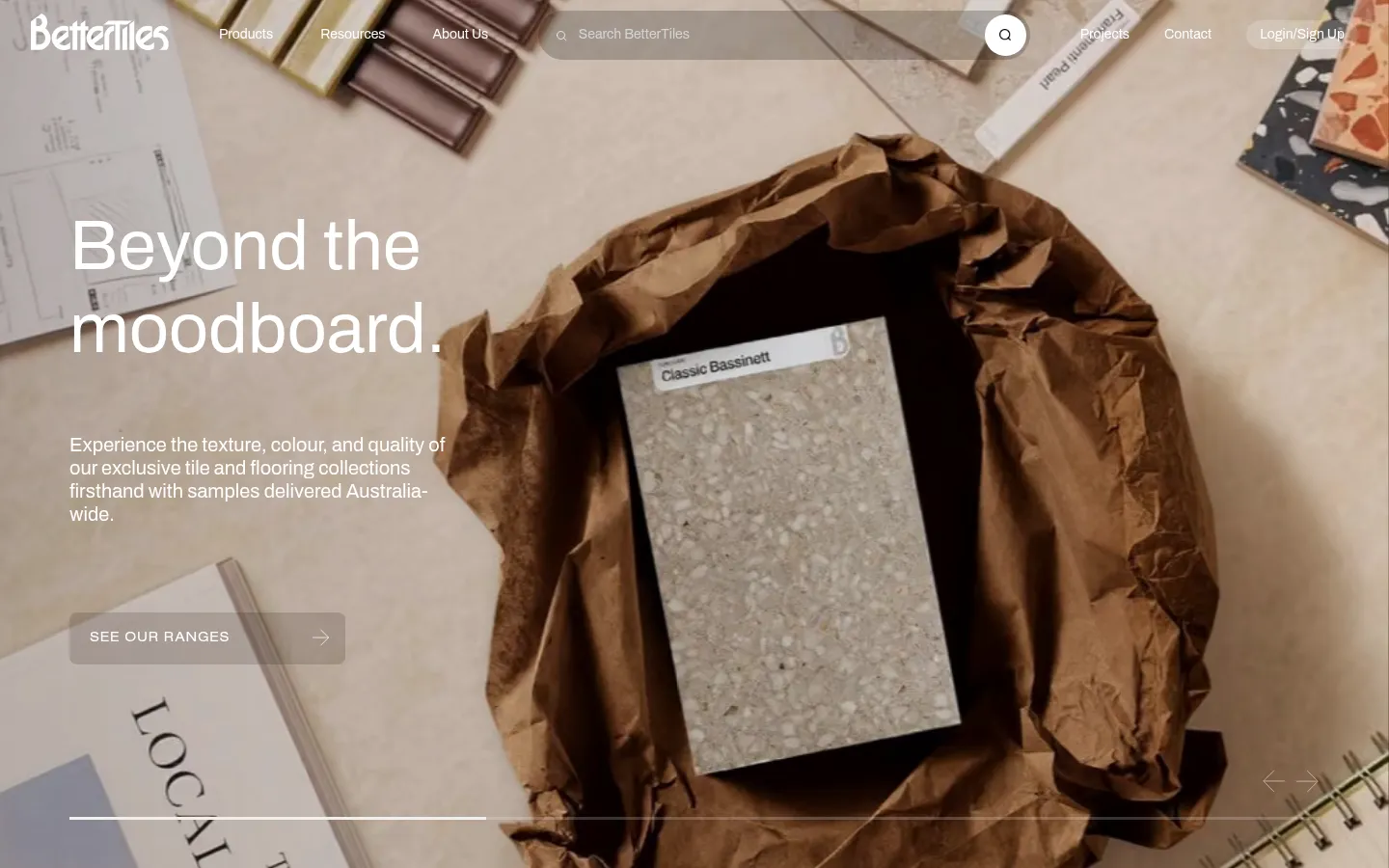 BetterTiles website