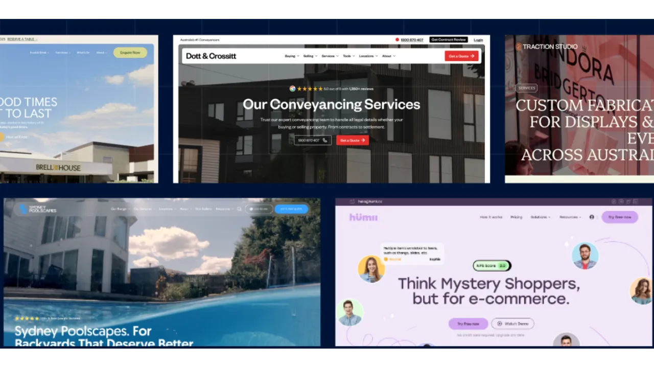 The website