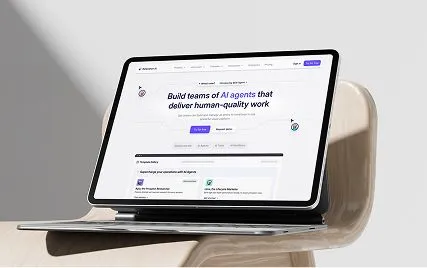 Relevance AI website by Q Agency