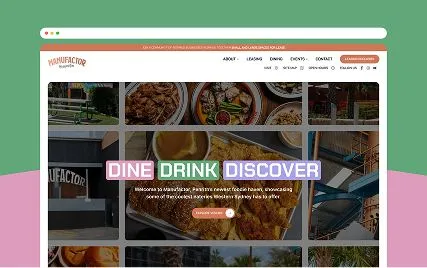 Manufactor website results by Q Agency