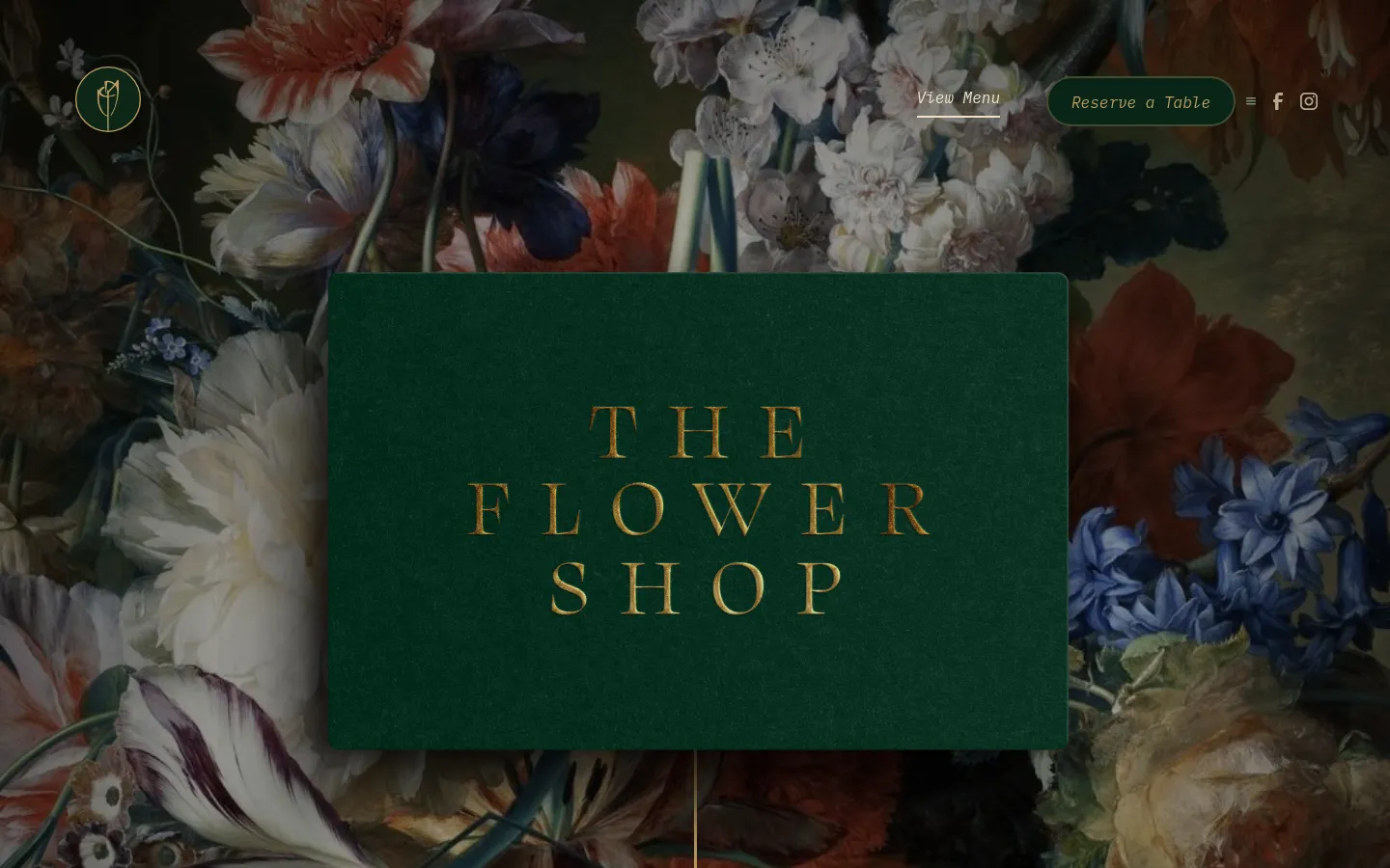 Flower Shop website