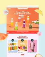 Allie's Juices work by Q Agency