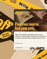 Bettr Academy work by Q Agency