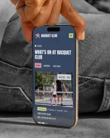 Sydney Racquet Club work by Q Agency