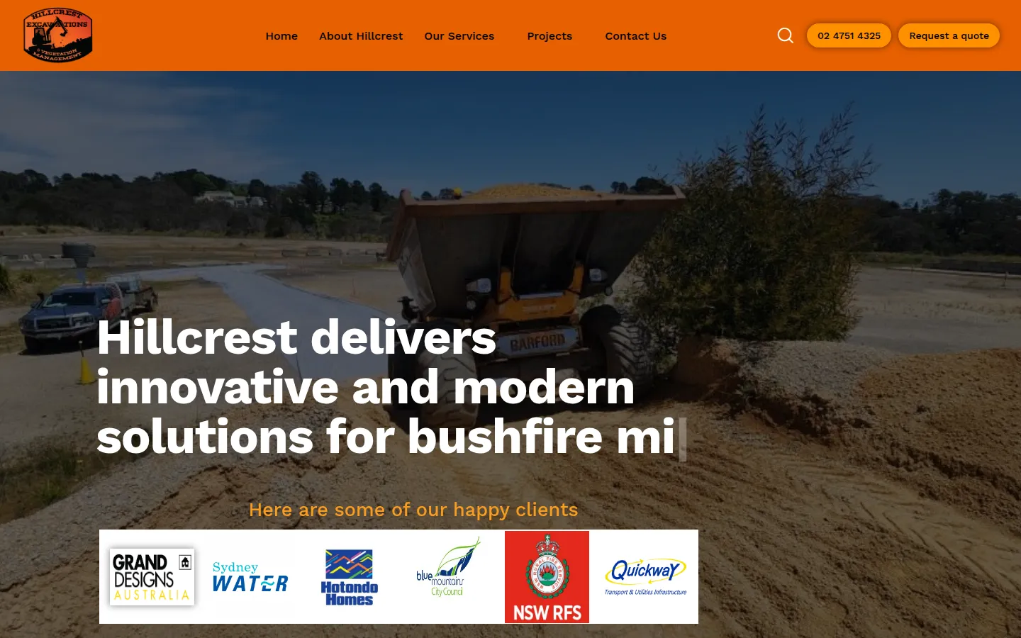Hillcrest website