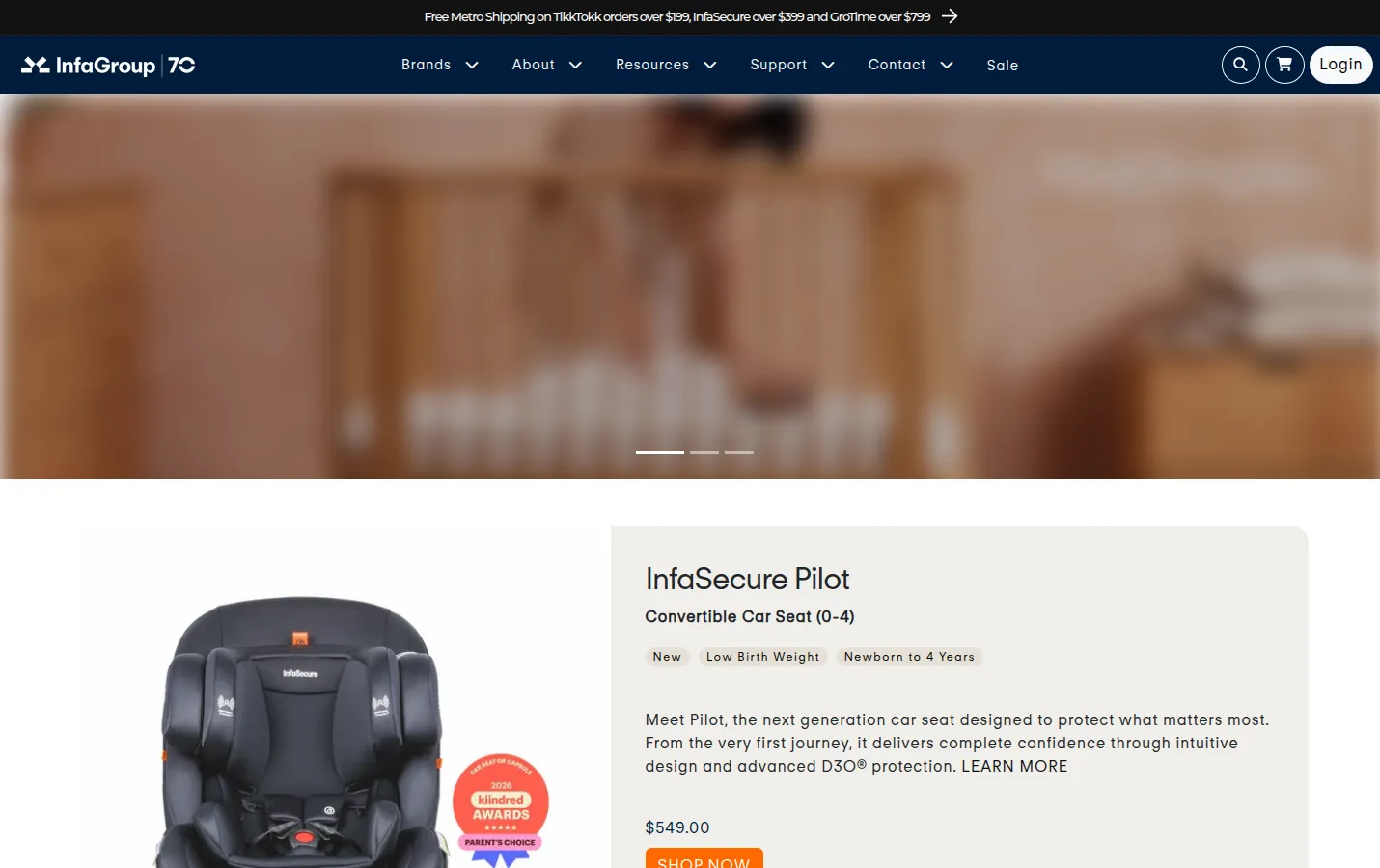 Infa website