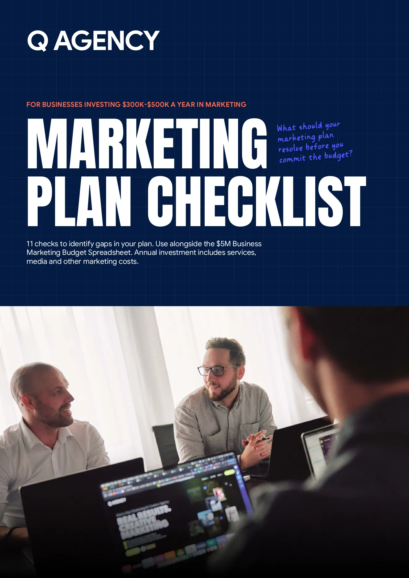 The Marketing Plan Checklist cover