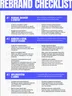The Professional Rebrand Checklist cover