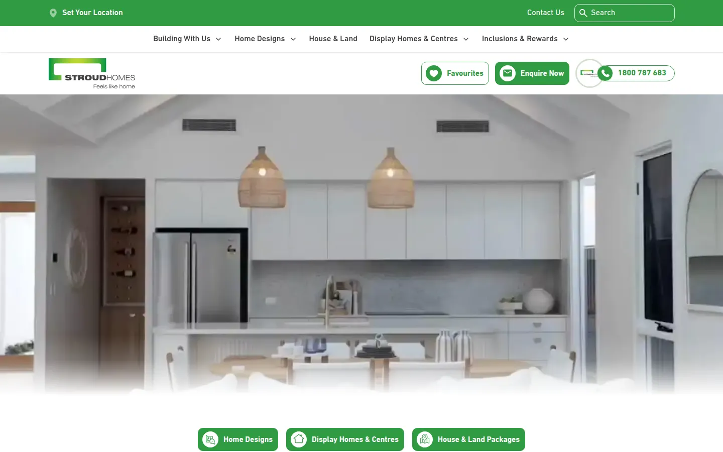 Stroud Homes website