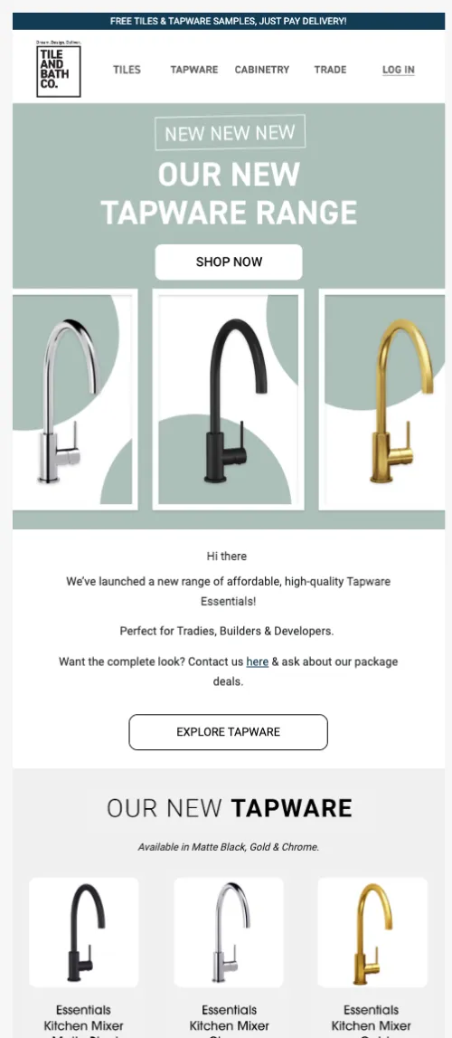 Tile & Bath Co email