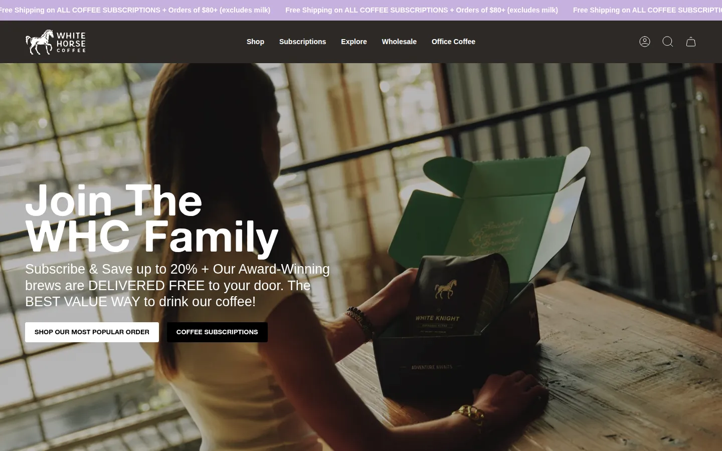 White Horse website