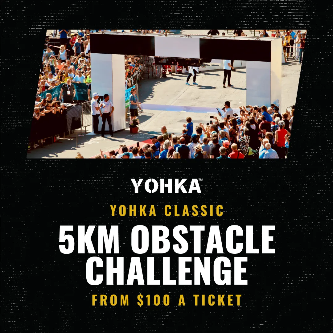 Yohka Classic 5km obstacle challenge Meta ad